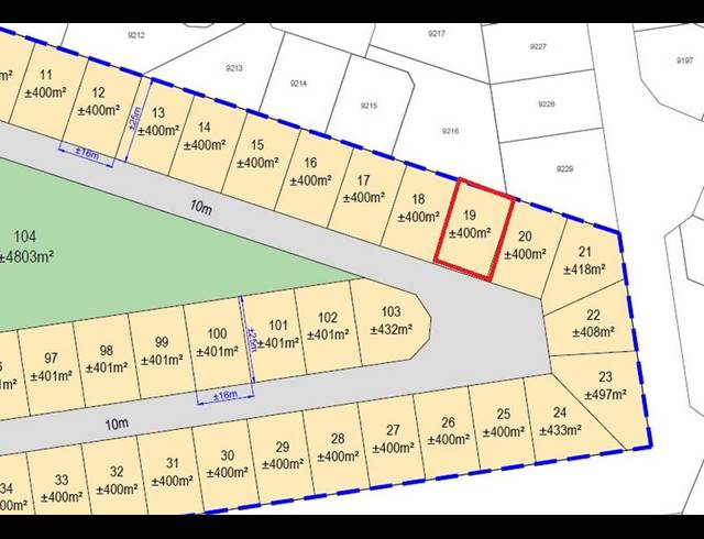 LAND FOR SALE IN BRITANNIA BAY